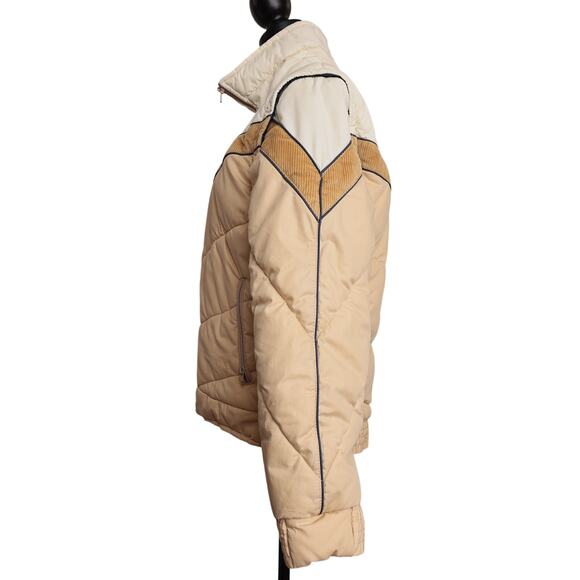 Vintage 80s Retro Americana Western Style 2-in-1 Vest Coat Removable Sleeves - M - Picture 8 of 15